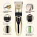 Pet Shaver Dog Clippers Grooming Kit 4 Guiding Combs Professional Dog Trimmer Pet Shaver for cats Low Noise Rechargeable Cordless Pet Shaver for Cats Dogs Horses & Other Hairy Animals - Buy Online on GoSupps.com