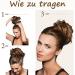 JJStar 2-Piece Hair Part & Rubber Band Set | Perfect Dutt Hair Tie for Updos & Messy Buns | Women's Hair Extensions & Accessories - Buy Online on GoSupps.com