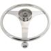 YaeGarden Stainless Steel Boat Steering Wheel 13.5 Inch with Turning Knob - 3 Spoke Sports Design (7300S2 Knob) - Buy Online on GoSupps.com