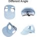Buy BT BEAR Hundege Baseball Cap for Small & Medium Dogs - Adjustable Summer Hat with Ear Holes | Light Blue - Buy Online on GoSupps.com