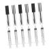 Outanaya 12pcs Mascara Tube Empty Mascara Bottle Empty Eyelash Tube Eyelash Kit Eyelash Curler Kit Plastic