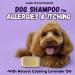Kelebs Sensitive Skin Dog Shampoo 3PCS Set - Puppy, Itchy, Smelly Dogs - Natural Soap Bar with Lavender Oil & Oatmeal - Zero Plastic Waste - Vegan Formula - Buy Online on GoSupps.com