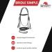 Buy Start Simple Bridle with Reins - Black English Combined Riding Strap for Shetland Pony Thoroughbred & Warmblood - Durable Leather Bridle 19mm - Buy Online on GoSupps.com