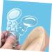 Mobestech Anti-Drop Heel Pad Stickers - 4 Pairs Transparent Soft Gel Sole Protectors for Thin Feet - Keep Your Heels Safe & Secure - Buy Online on GoSupps.com