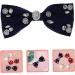 minkissy Ribbon rhinestone hair clip Bowknot Ponytail Holder ribbon bows hair clips Crystal Sparkling Bowknot Hair glitter bows hair clips Hair Bows bride Rhinestone issue card Glitter - Buy Online on GoSupps.com