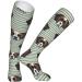 St Bernard Dog Compression Socks | Sage Stripes | 15-20 mmHg Support for Running & Cycling - Unisex - Buy Online on GoSupps.com