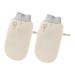 Healeved 2pcs Double Sided Bath Gloves Bath Mitt Body Wash Scrubber Bath Cloths for Adults Cleansing Back Scrubber Kids Bathing Tools Korean Scrub Mitt Bath Towels Exfoliating Shower Glove