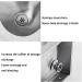 Inodoro moderno para ba o de Acero inoxidable 304 de pared con descarga de inducci n inteligente para USO comercial para adultos antisalpicaduras y antiolor Vertical Concealed induction in the ground row - Buy Online on GoSupps.com