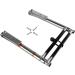 YaeMarine 2 Step Telescoping Boat Ladder | Stainless Swim Marine Drop Ladder (7321S) - Buy Online on GoSupps.com