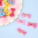 50 Pcs Assorted Dog Hair Bows with Elastic Rubber Bands Cute Patterns Hair Grooming Accessories for Small Dog Cat Puppy - Buy Online on GoSupps.com