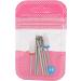 Acrylic Gel Nail Bit Kit Cuticle Remover Ceramic Nail Drill Bits Set Manicure Pedicure for Salon - Buy Online on GoSupps.com