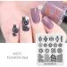 Alexnailart Stainless Steel Nail Stamping Template - Manicure Nail Art DIY Decoration FA064 - Buy Online on GoSupps.com