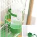Smaroll 4PCS Birds Feeder Plastic Drinker Waterer Clips - Cage Food & Water Dispenser for Sparrow, Parrots, Budgie, Cockatiel, Lovebirds, Chicken Coop - L Birds Water Feeder - Buy Online on GoSupps.com