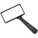 Magnifying Glasses for Hobbies Reading Magnifier Reading Magnifier - 10 Times Reading HD Glass Rectangular Hand-held Magnifying Glass Reading Reading Newspaper Dedicated Elderly Magnifying Mirror