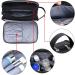 IGNPION Travel Toiletry Bag with Dry & Wet Separation, 3 Compartments - Dark Blue - Buy Online on GoSupps.com