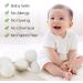 Raffaelo Wool Dryer Balls XL - Set of 6PCS White | Premium Reusable Natural Fabric Softener & Pet Hair Remover - Buy Online on GoSupps.com