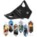 Nikou Chest Ascender - Climbing Croll Gear for 8-13mm Rope | Rappelling Equipment (Black) - International Shipping Available - Buy Online on GoSupps.com