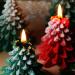 Handmade Pine Forest Scented Soy Wax Candles | Artistic Christmas Tree Gift | Aromatherapy Home Decor for Men & Women - Buy Online on GoSupps.com