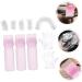 Beavorty 1 Set hair oil applicator hair coloring kit hair coloring tools hair oil bottle hair dying accessory kit shower caps hair applicator tool hairstyling gloves hair dye bleach plastic 6.9x4.8cm Pink - Buy Online on GoSupps.com