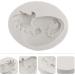COHEALI 2pcs Easter Dinosaur Egg Mold Clay Mold Interesting Silicone Mold Candle Molds Easter Chocolate Molds Pink Bunny Ears Easter Lamb Easter Soap Easter Baking White Cake Crayon - Buy Online on GoSupps.com