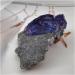 Natural Crystal Rough 32g Natural Polyhedral Tanzanite Blue Purple Fluorite Cluster Specimens Gem Level Stones and CrystalsCrystal Natural Luster - Buy Online on GoSupps.com