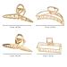 Kisem Large Hair Clips for Women - 4 Pack 11cm Non-Slip Metal Hair Clips Fashionable Hair Accessories for Women & Girls - Buy Online on GoSupps.com