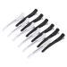 Foamia 12 Packs Hair Clips Salon Hair Clips No-Trace Hair Clips Duck Teeth Hair Accessory for Styling Thick and Thin Hair (White+Black)