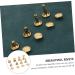 STOBOK 40 Sets Rivet Leather Belt Leather Leash Metal Trim Leather Crafts Repair Studs Mushroom Nails Bags - Buy Online on GoSupps.com