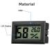 Gudoqi Digital Thermometer Hygrometer - 4 Pack Mini Temperature Meters for Reptiles Incubators Aquariums Greenhouses Cars & Home - Buy Online on GoSupps.com