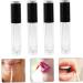 SOLUSTRE 4 pi ces Flacons Vides pour Gloss L vres R utilisables Tubes Transparents Pratiques pour Maquillage Rechargeables et Portables avec Bouchons Noirs - Buy Online on GoSupps.com