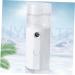 Baluue 1pc Hydrating Instrument Mist Sprayer Mini Mister Electric Face Facial Mister White Abs - Buy Online on GoSupps.com