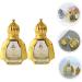 Honmeet 2-Pack Glass Essential Oil Roller Bottles - Thai Oils & Holy Water - Perfect for Travel & DIY - Buy Online on GoSupps.com