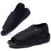WCXTY Health Shoe Open Toe Breathable Diabetic Slippers Therapy Shoes Arthritis Edema Velcro Fastener for Swollen Feet Seniors (Size : 10.5)