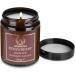 Strawberry Massage Candle 100g - Soy Wax Aromatherapy Candle with Coconut & Almond Oil | Relaxation & Body Care - Buy Online on GoSupps.com