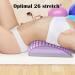 Align Neck and Back Extensor Neubleben - 2 in 1 Back Massage Device & Neck Stretcher for Pain Relief - Back Trainer & Stretch Device in Violet - Buy Online on GoSupps.com