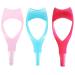 3 In1 Eyelashes Tools Mascara Shield Applicator Guard Mascara Shield Applicator Eyelash Brush Curler Guide Applicator Comb Makeup Tool False Lash Clip Eyelashes Applicator Tool Plastic Eyelashes Comb
