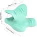 Neck Support Pillow C-Curve Pillow Design Neck Stretcher | Elastic Base Neck Support Traction Equipment with 2 Stretching Modes - Buy Online on GoSupps.com