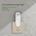 Mini Plugin Air Purifier Touch Switch White Plugin Air Purifier Releases Negative Ions with Night Light for Bedroom to Remove from (US Plug) - Buy Online on GoSupps.com