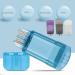 Scalp Oil Comb & Applicator - 8ml Sealing Massage Tool for Hair Loss - Clear Blue - Buy Online on GoSupps.com