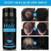 Black Hair Building Fibers - Instantly Conceal Thinning Hair, Get Thicker & Fuller Hair in 15 Seconds - Men and Women - Buy Online on GoSupps.com