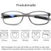 DOOViC Blue Light Filter Reading Glasses for Unisex TR259-C - Matte Gray 9 Colors 3.5x Magnification | International Shipping Available - Buy Online on GoSupps.com