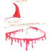 ABOOFAN 2 Sets Hairpin Blood Necklace Childrens Demon Costume Ox Horn Hair Clip Devil Horns Hair Clip Devil Costume Accessory Hair Clips Ornament Kits Halloween Hair Supplies Plastic - Buy Online on GoSupps.com