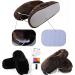 Electrical Heated Slippers USB Scaldeli Plush Heated Shoes Rapid Heating Shoes Foot Boots Heating for The Office (Color : Brown) - Buy Online on GoSupps.com