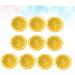 Cabilock 50pcs Orange Realistic Limes Slice Candy Decorations Wedding Decoration Inflatable Toy Fragrance Oil Lamp Candy Resin Charms Diy Ornaments Supplies Coffee Decor Lemon Slices Fruit Yellow 5X0.9cm - Buy Online on GoSupps.com