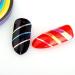 MEILINDS Nail Art Striping Tape Line Mermaid Candy Color Adhesive Sticker Set - 18 PCS - Buy Online on GoSupps.com