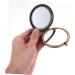 Solustre Round Double-Sided Folding Cosmetic Makeup Purse Mirror | Pocket Mirror for Travel | Buy Online - Buy Online on GoSupps.com