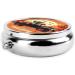 Thanksgiving Turkey Portable Metal Pill Box - Round Mini 3-Compartment Hinged Design for Small Pills Ideal for Travel - Buy Online on GoSupps.com