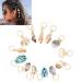 Nikou Hair Zoprings - Multi-Purpose Dreadlocks Jewelry | 13-Piece Shell Hair Accessories for Women & Girls - Easy DIY Dreadlocks Rings - Buy Online on GoSupps.com