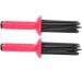 Hair Curling Roll Comb 2pcs Hair Curler Hair Curling Roll Comb Anti Slip Curling Wand Hairstyling ToolsHair Straightening Irons Curling for Hair Salon Home - Buy Online on GoSupps.com