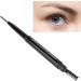 Dual-use Eyebrow Pencil Waterproof and Sweat-proof Long-lasting Makeup Pencil Eyebrow Pencil and Brush in One for Everyday Makeup(04) - Buy Online on GoSupps.com